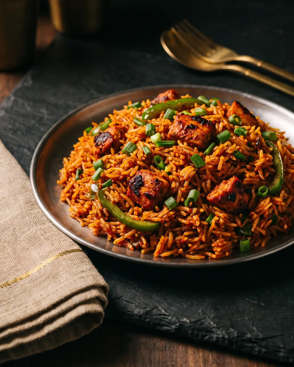 Chicken Schezwan Fried Rice