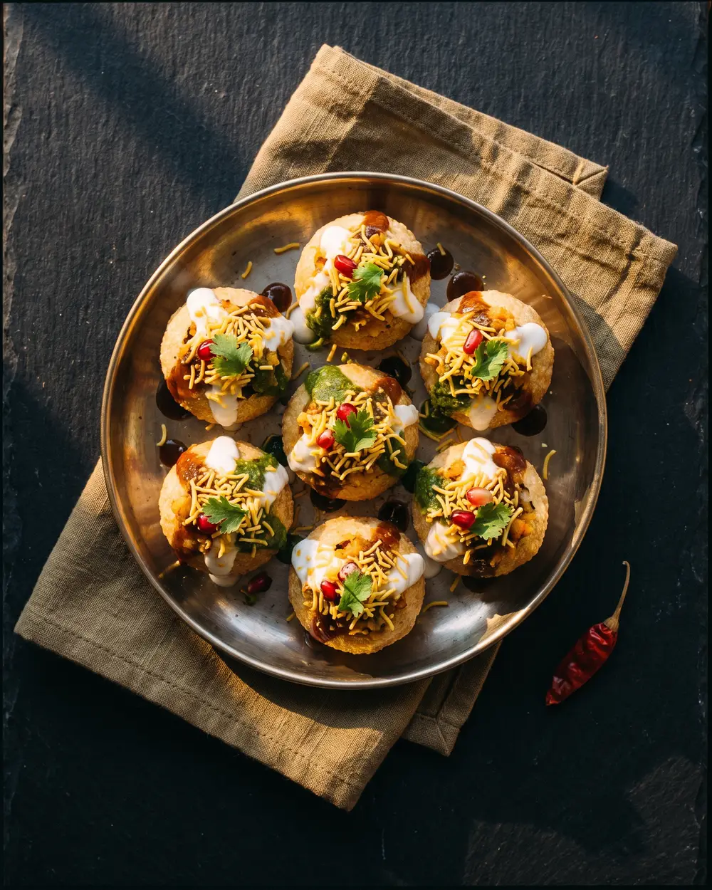Dahi Sev Poori
