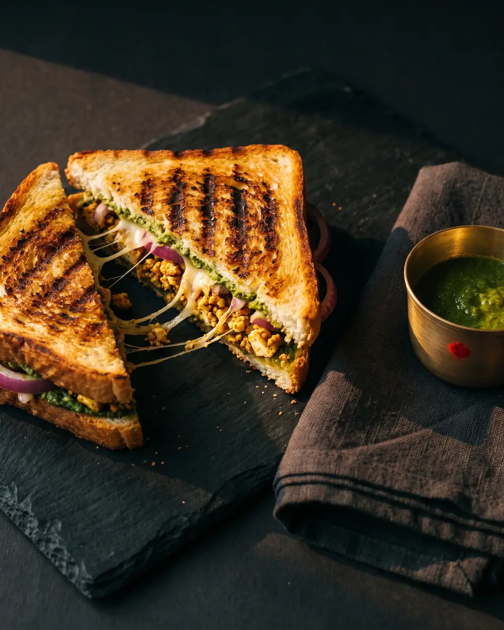 Junglee Paneer Sandwich