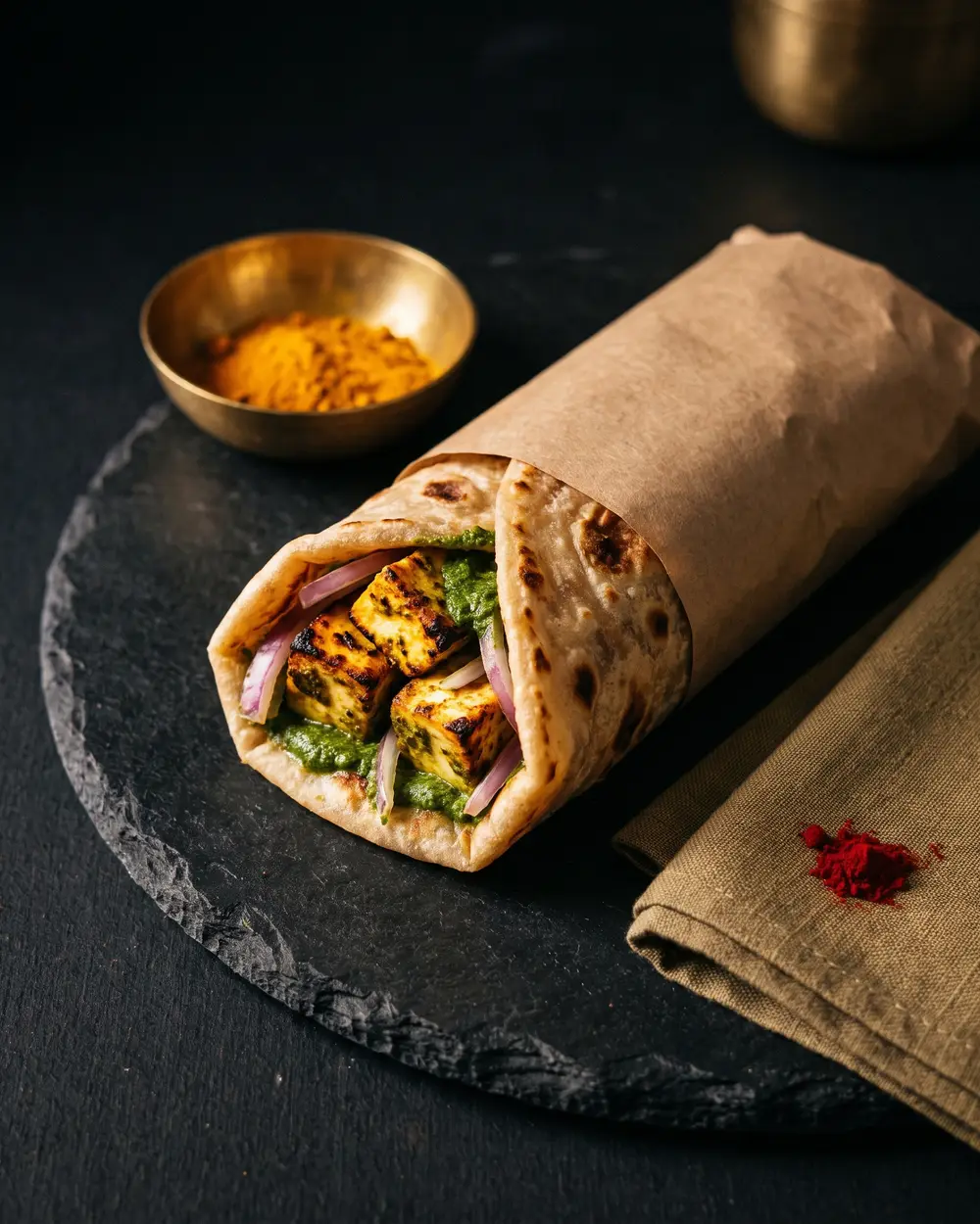 Paneer Tikka Wrap